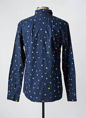 Chemise manches longues bleu SELECTED pour homme seconde vue