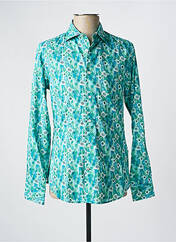 Chemise manches longues vert GANESH pour homme seconde vue