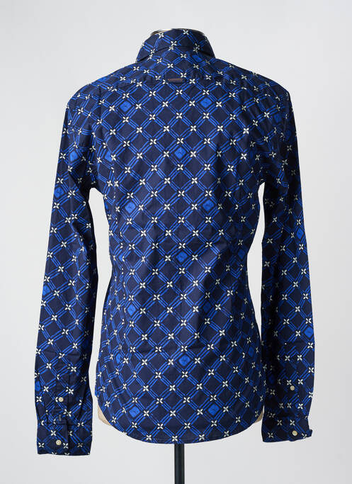Chemise manches longues manches longues bleu SCOTCH & SODA homme