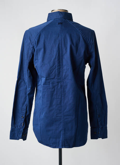 Chemise manches longues bleu G STAR pour homme
