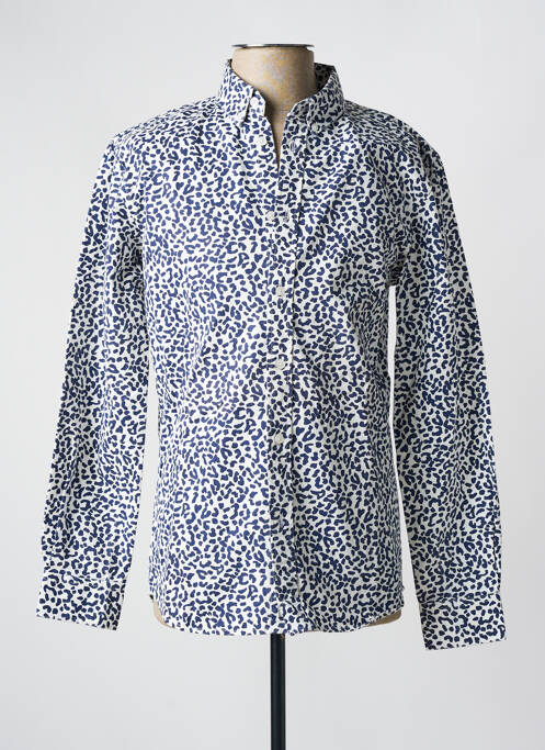 Chemise manches longues bleu MINIMUM pour homme