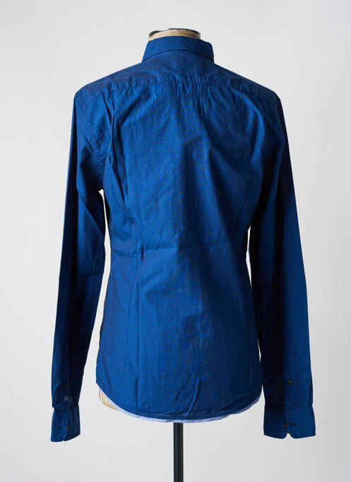 Chemise manches longues bleu SCOTCH & SODA pour homme