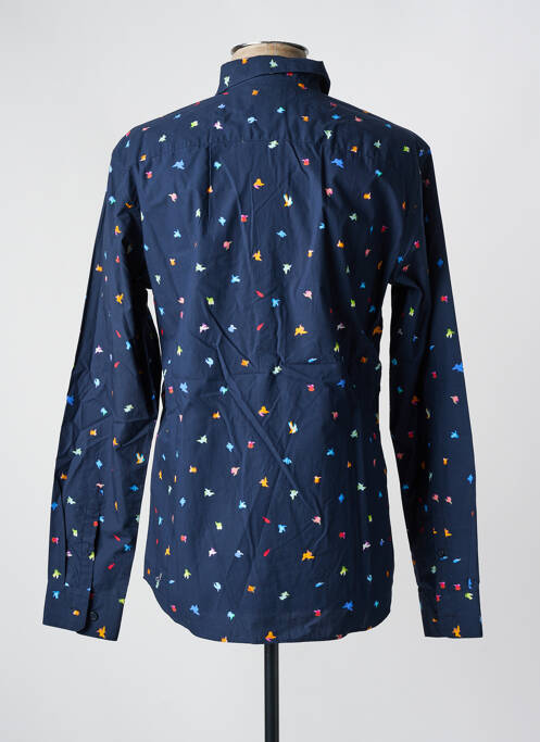 Chemise manches longues bleu SELECTED pour homme