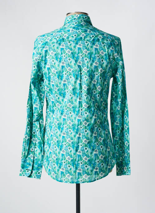 Chemise manches longues vert GANESH pour homme