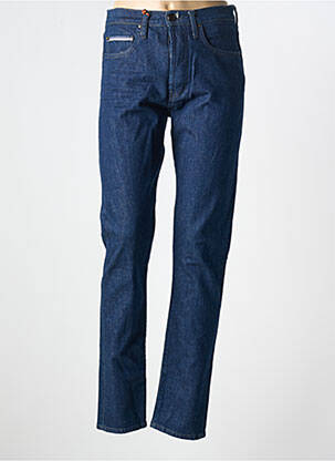Jeans coupe droite stretch taille normale bleu DONOVAN homme