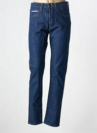 Jeans coupe droite stretch taille normale bleu DONOVAN homme