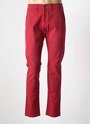 Pantalon chino stretch taille normale rouge PEPE JEANS homme