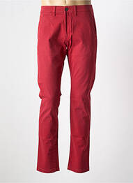 Pantalon chino stretch taille normale rouge PEPE JEANS homme