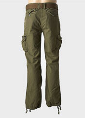 Pantalon cargo vert SCHOTT pour homme seconde vue
