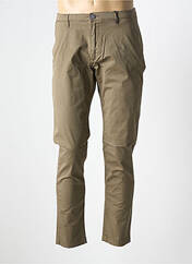 Pantalon chino vert RECYCLED ART WORLD pour homme seconde vue