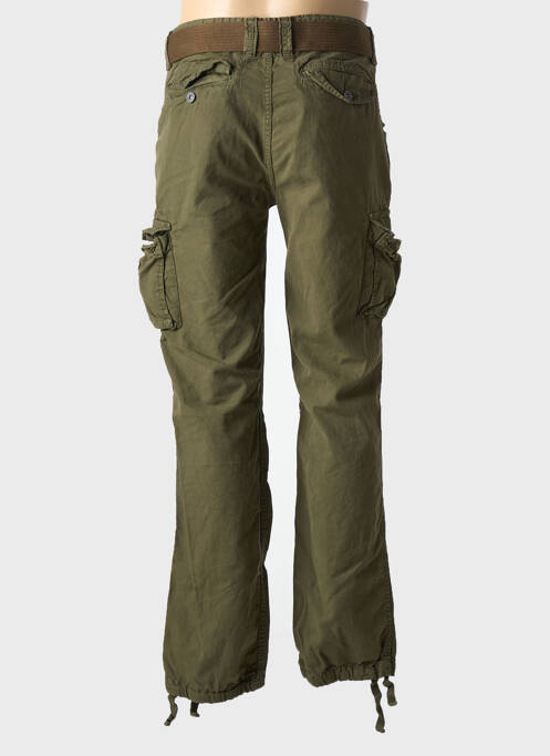Pantalon cargo vert SCHOTT pour homme