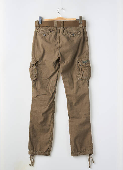 Pantalon cargo vert SCHOTT pour homme