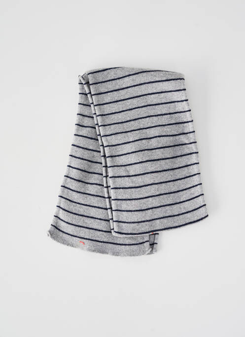 Echarpe broderie gris IKKS fille