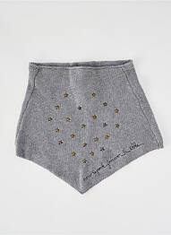 Col / tour de cou stretch gris IKKS enfant
