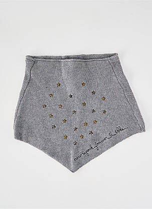 Col / tour de cou stretch gris IKKS enfant