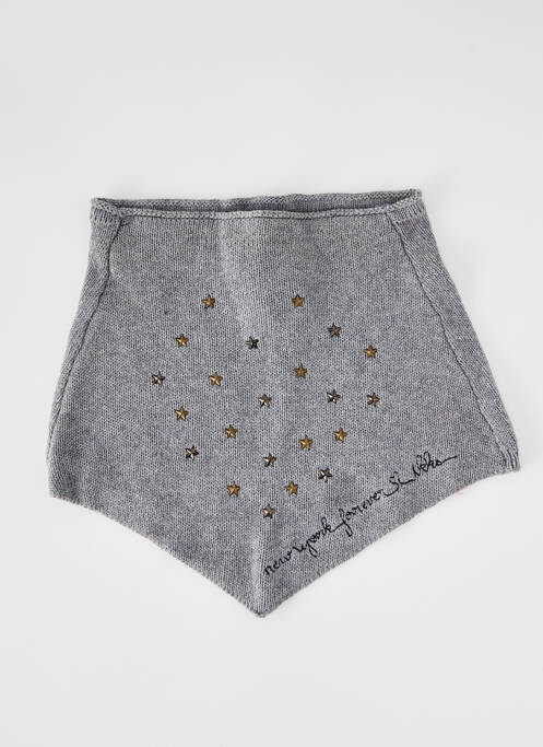 Col / Tour de cou gris IKKS pour enfant