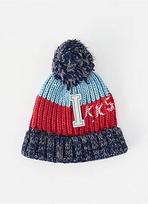 Bonnet imprimé fantaisie bleu IKKS garçon
