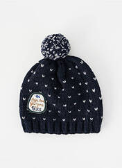 Bonnet bleu IKKS pour garçon seconde vue