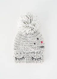 Bonnet doublure blanc IKKS fille