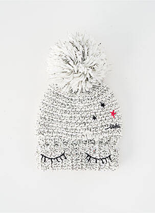 Bonnet doublure blanc IKKS fille