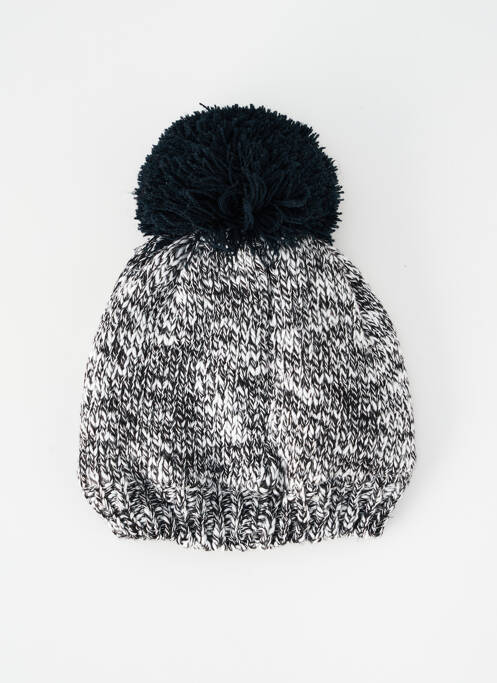 Bonnet maille grosse maille noir IKKS fille