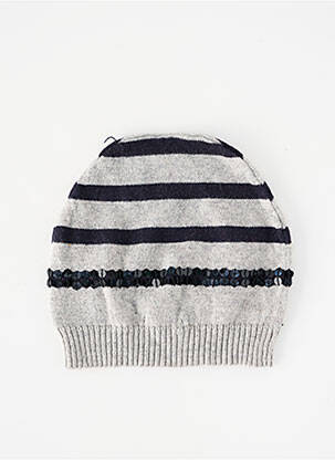 Bonnet gris IKKS fille