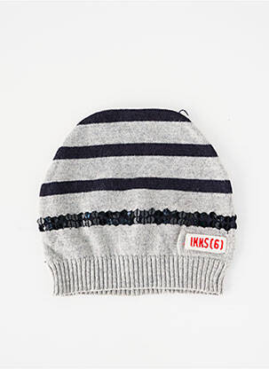 Bonnet gris IKKS fille