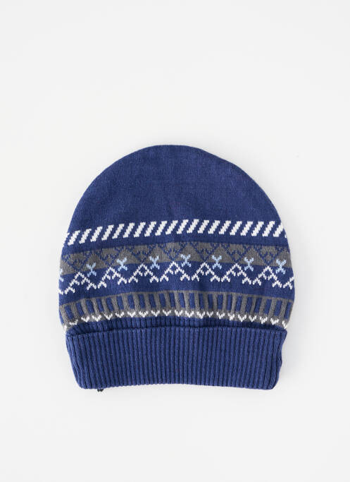 Bonnet imprimé fantaisie bleu IKKS garcon