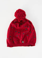 Bonnet rouge IKKS pour fille seconde vue