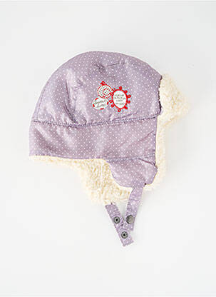 Bonnet forme chapka gris IKKS fille