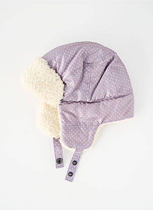 Bonnet forme chapka gris IKKS fille