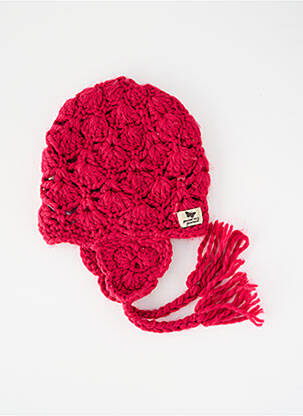 Bonnet rose IKKS pour fille