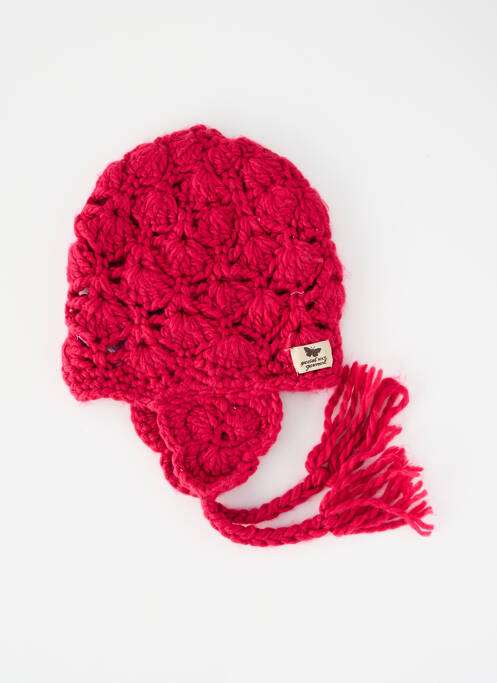 Bonnet rose IKKS pour fille