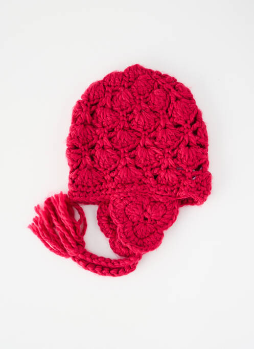 Bonnet rose IKKS pour fille