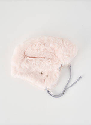 Bonnet fermeture liens à nouer rose IKKS fille