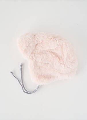 Bonnet fermeture liens à nouer rose IKKS fille