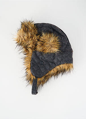 Bonnet forme chapka gris IKKS garçon