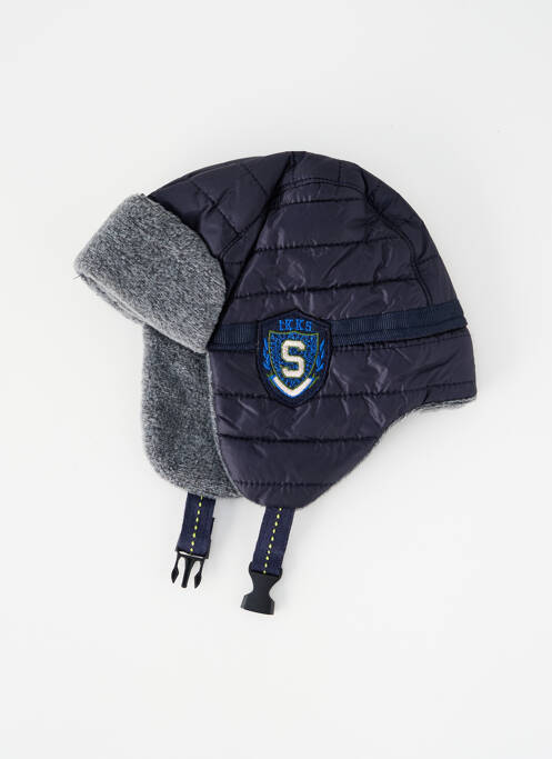 Bonnet bleu IKKS garçon