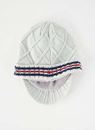 Chapeau broderie motifs brodés gris IKKS garçon