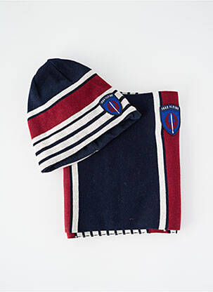 Bonnet doublure bleu IKKS garcon
