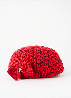 Bonnet rouge IKKS fille