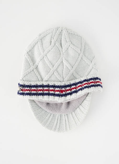 Chapeau broderie motifs brodés gris IKKS garcon