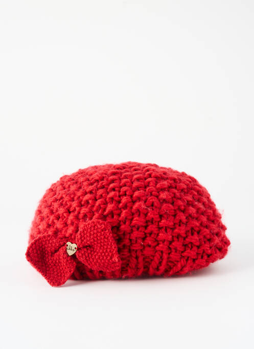 Bonnet rouge IKKS fille