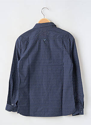 Chemise manches longues coupe droite bleu TEDDY SMITH garçon