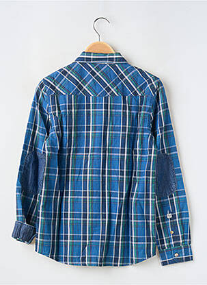Chemise manches longues manches longues bleu PEPE JEANS garçon