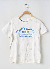T-shirt blanc TEDDY SMITH pour garçon seconde vue