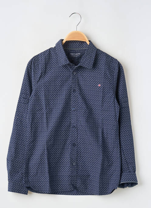 Chemise manches longues bleu TEDDY SMITH pour garçon