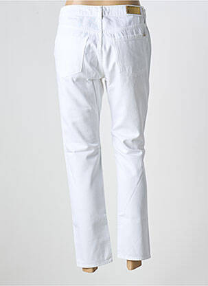Jeans coupe droite stretch taille normale blanc REIKO femme