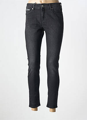 Jeans skinny noir TEDDY SMITH pour femme