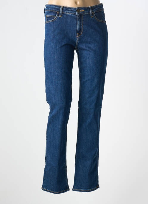 Jeans coupe droite bleu LEE pour femme